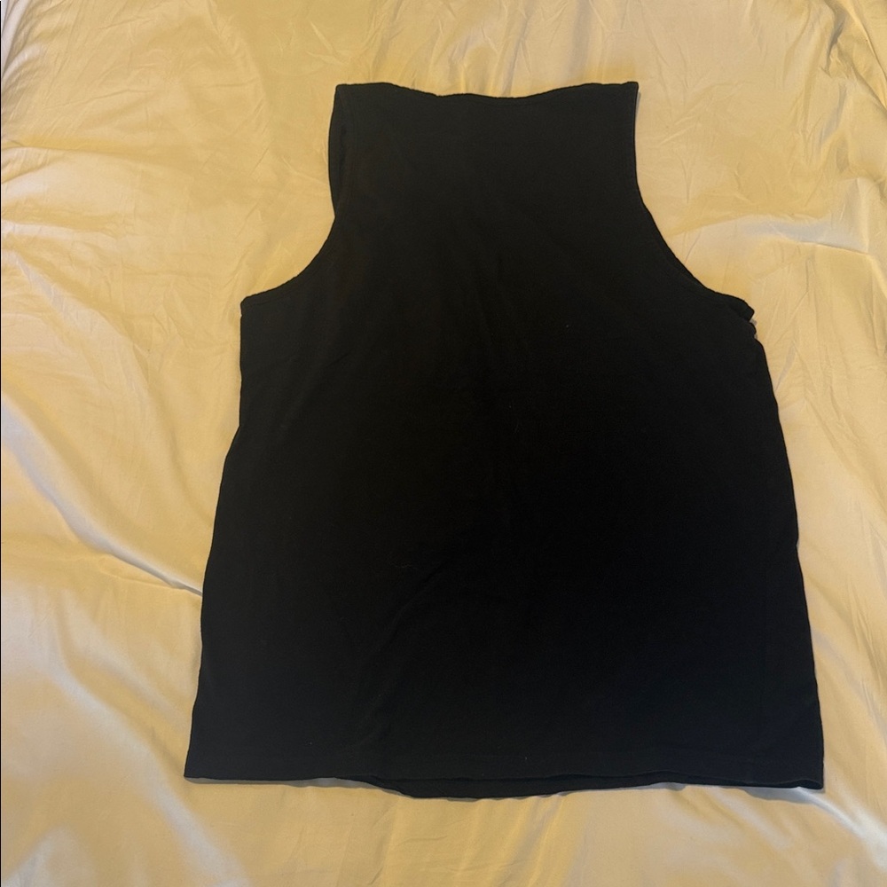 Crazy Dog T-Shirts Black Tank Top - Picture 4 of 4